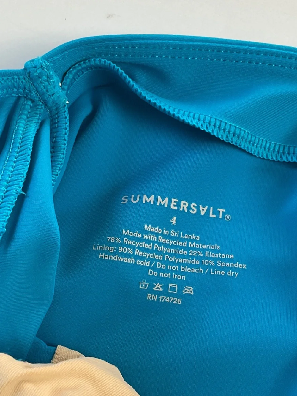 Summeraslt x Kenda Scott Chain Backflip Swimsuit NWT
